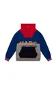 mornarsko plava Dječja pamučna dukserica Marc Jacobs Za dječake