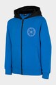4F bluza dziecięca niebieski HJZ22.JBLM004