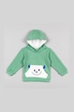 Dječja dukserica zippy s kapuljačom zelena 227.6918ZT