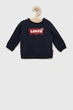 Дитяча бавовняна кофта Levi's бавовна темно-синій 6E9079.