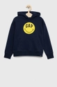 granatowy GAP bluza dziecięca x Smiley Chłopięcy