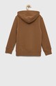 Παιδική μπλούζα Abercrombie & Fitch KI222.2802 καφέ AW22