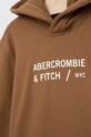 Αγορίστικα Παιδική μπλούζα Abercrombie & Fitch KI222.2802 καφέ