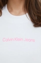 Βαμβακερή μπλούζα Calvin Klein Jeans Γυναικεία