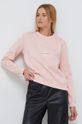 roz pastelat Calvin Klein Jeans bluza De femei