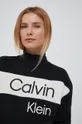 črna Bluza Calvin Klein Jeans