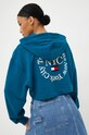 Tommy Jeans bluza turcoaz DW0DW13570.9BYY