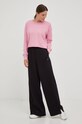 Dkny bluza DP2T8849 różowy AW22