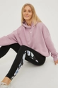 Reebok melegítő felső Studio Recycled lila