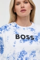 niebieski BOSS bluza bawełniana 50472288