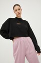Reebok bluza dresowa Studio Vector aplikacja czarny HI6178