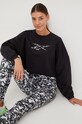 Tepláková mikina Reebok HI6905 čierna AW22