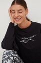 Tepláková mikina Reebok čierna HI6905