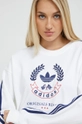 білий Бавовняна кофта adidas Originals