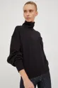 czarny Reebok Classic bluza bawełniana Damski
