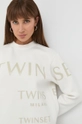 beżowy Twinset bluza