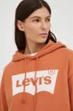 πορτοκαλί Βαμβακερή μπλούζα Levi's