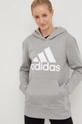 szary adidas Performance bluza treningowa