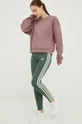 Mikina adidas Performance fialová