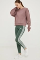 Кофта adidas Performance фиолетовой