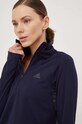 adidas Performance bluza do biegania Run Fast granatowy HK9017