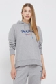 Pepe Jeans felpa in cotone grigio PL581190.933