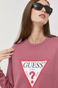 Mikina Guess růžová W2YQ16.KBA10
