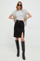 Mikina Guess W2YQ16.KBA10 šedá SS24