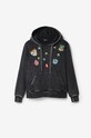 Desigual bluza bawełniana 22WWSK56 szary