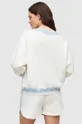 λευκό Βαμβακερή μπλούζα AllSaints