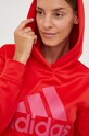 adidas Performance bluza treningowa czerwony HI4959