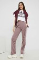 adidas Originals hanorac de bumbac HK5193 violet AW22