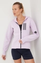 vijolična Bluza adidas Performance Ženski