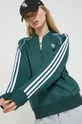 zelená Mikina adidas Originals Dámsky