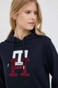 granatowy Tommy Hilfiger bluza bawełniana