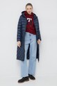 Tommy Hilfiger bluza bawełniana WW0WW37441.9BYY bordowy AW22