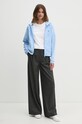 Кофта Lacoste SF9213 блакитний AW24