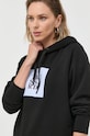 Trussardi bluza bawełniana czarny 56F00212.1T005813