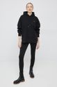 Bavlněná mikina Calvin Klein Jeans černá