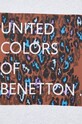 United Colors of Benetton bluza bawełniana 3J68D101R.917 szary