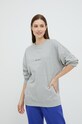 Calvin Klein Underwear longsleeve piżamowy aplikacja szary 000QS6881E.9BYY