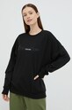 Calvin Klein Underwear longsleeve piżamowy aplikacja czarny 000QS6881E.9BYY