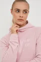 rózsaszín 4F sportos pulóver