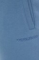 Woolrich spodnie dresowe niebieski CFWWTR0125FRUT3164