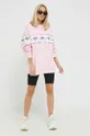 Βαμβακερή μπλούζα Chiara Ferragni ροζ