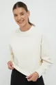 μπεζ Βαμβακερή μπλούζα New Balance Γυναικεία