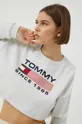 sivá mikina Tommy Jeans