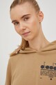 Памучен суичър Diadora бежов 502.179092