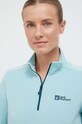 Спортивна кофта Jack Wolfskin Taunus бірюзовий 1709532