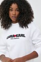 Mikina Karl Lagerfeld Karl Lagerfeld x Cara Delevingne 226W1860 bílá